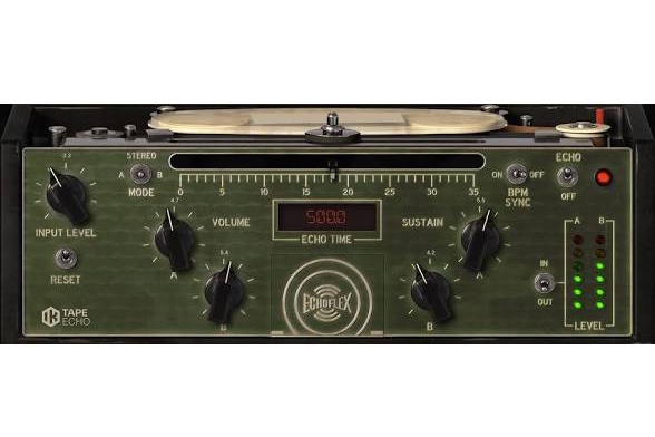 IK Multimedia T-Racks Tape echo (echoplex)