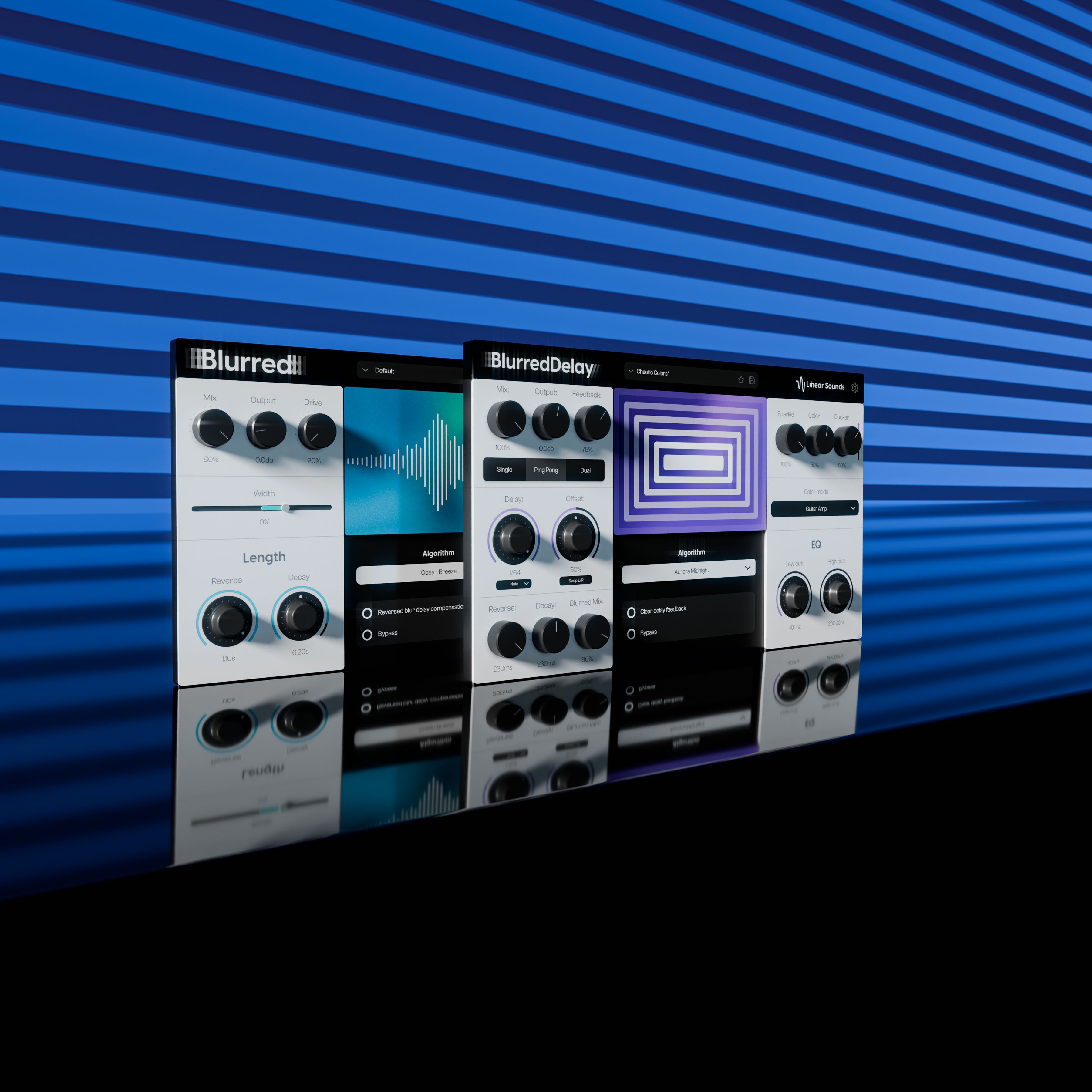 linear sounds Linear Sounds Blurred bundle Delay and Reverb