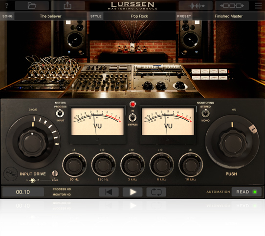 IK Multimedia lurssen mastering console