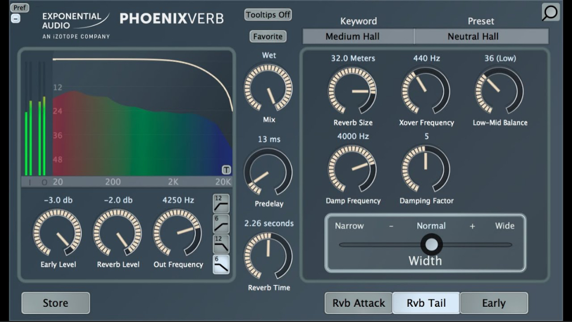 Exponential Audio Phoenix Reverb