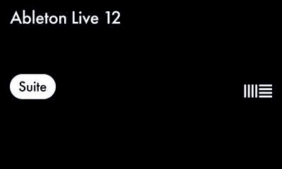 Ableton ABLETON LIVE 12 SUITE (NOT EDU) TRANSFER