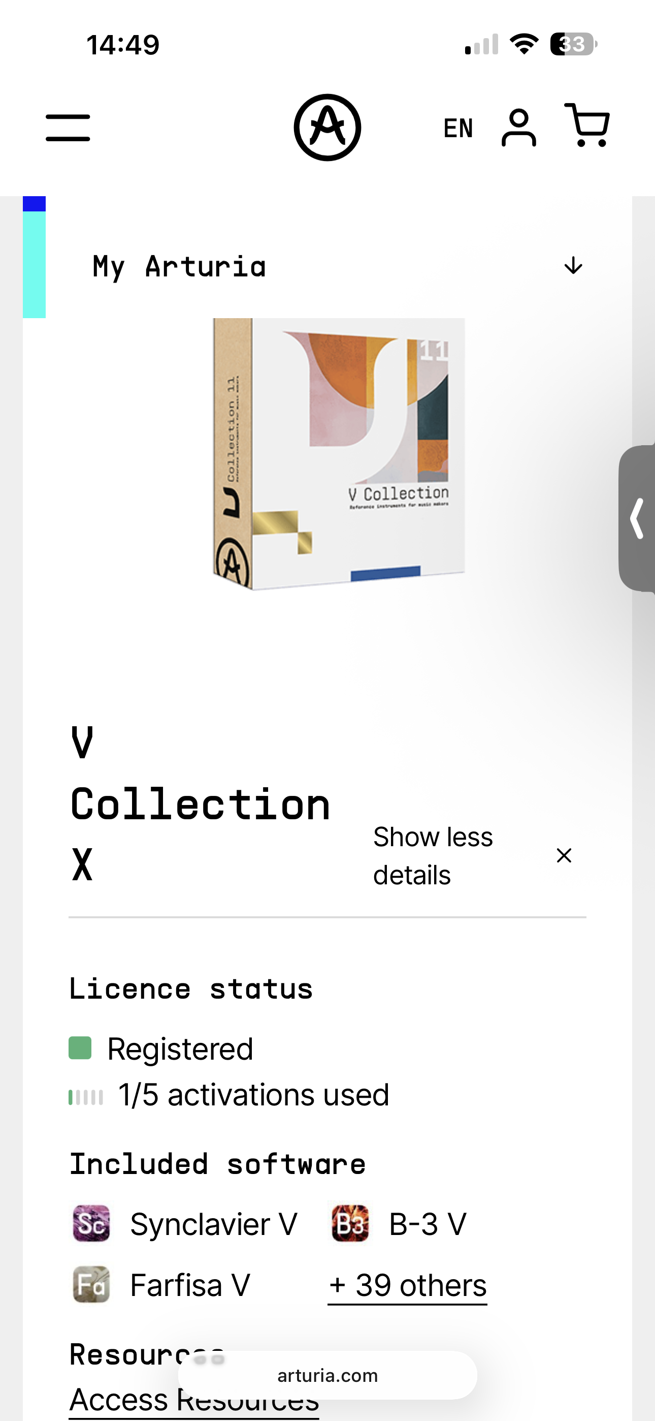 Arturia V Collection X