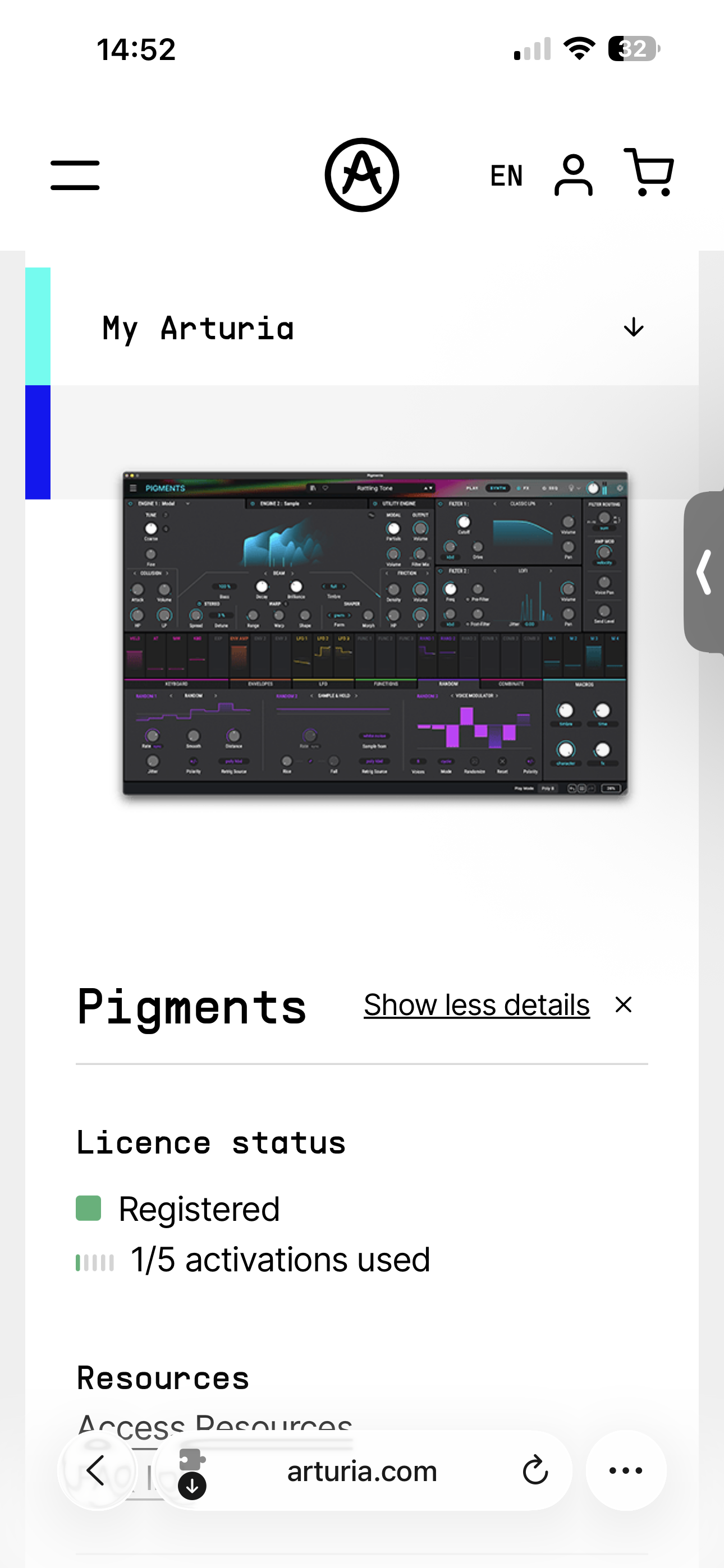 Arturia Pigments
