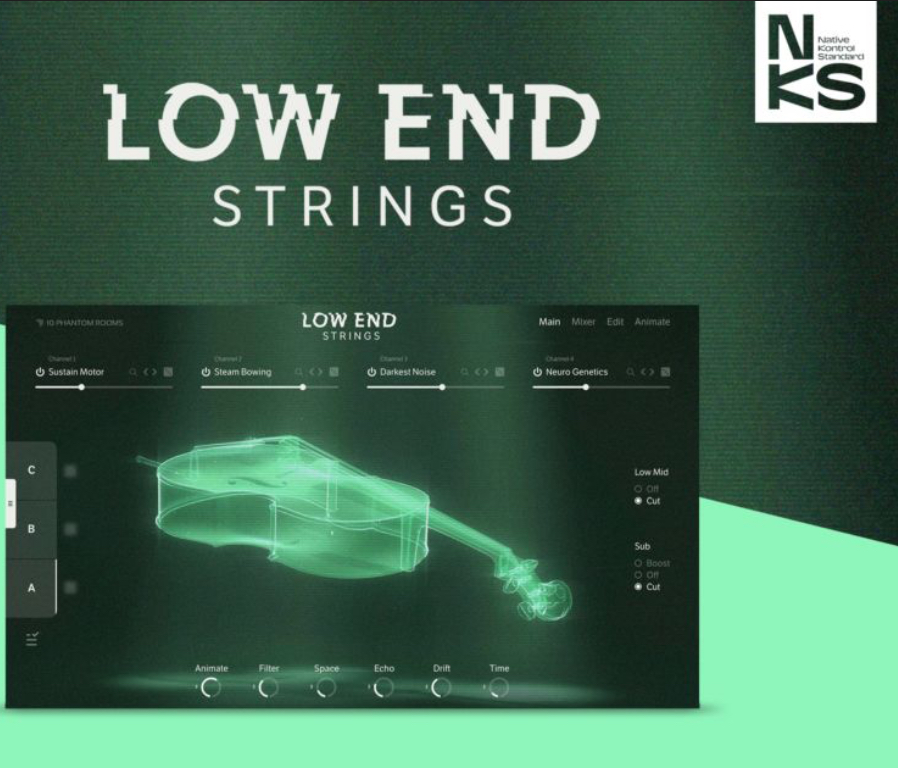 10 Phantom Rooms Low End Strings