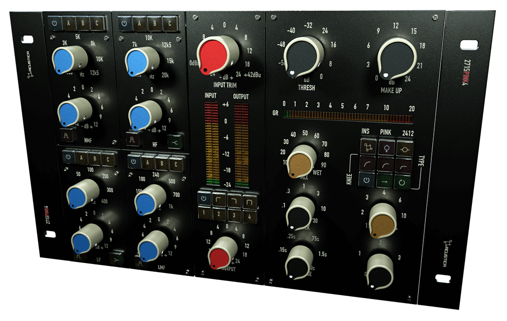 Acustica Audio Pink 4 (API eq, compt, c.strip etc.)