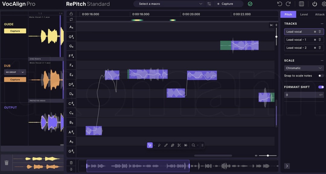 Synchro Arts Vocalign Pro 6 & RePitch 2 Standard