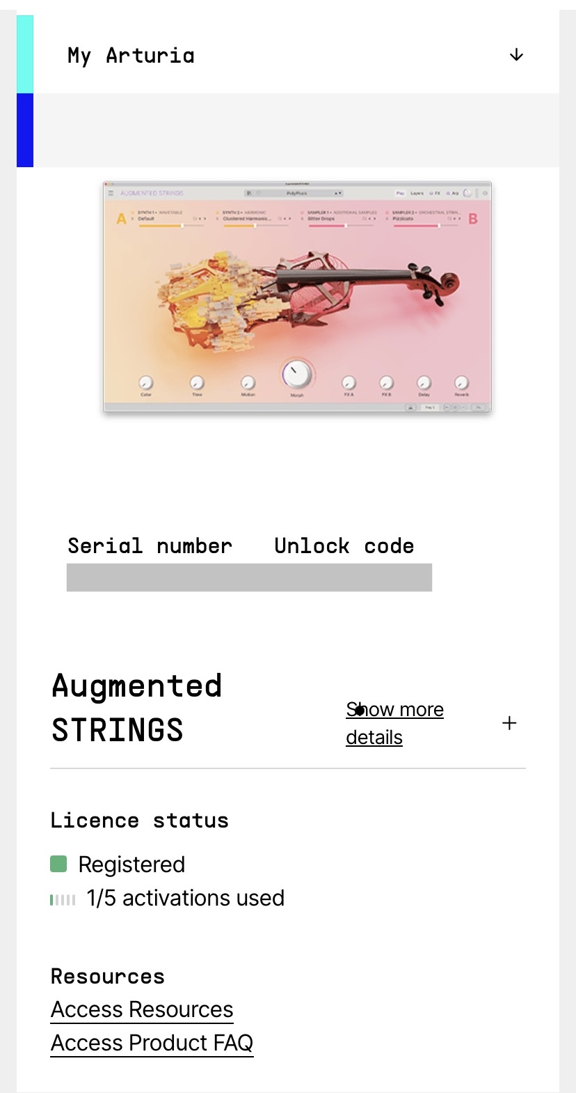 Arturia Augmented Strings