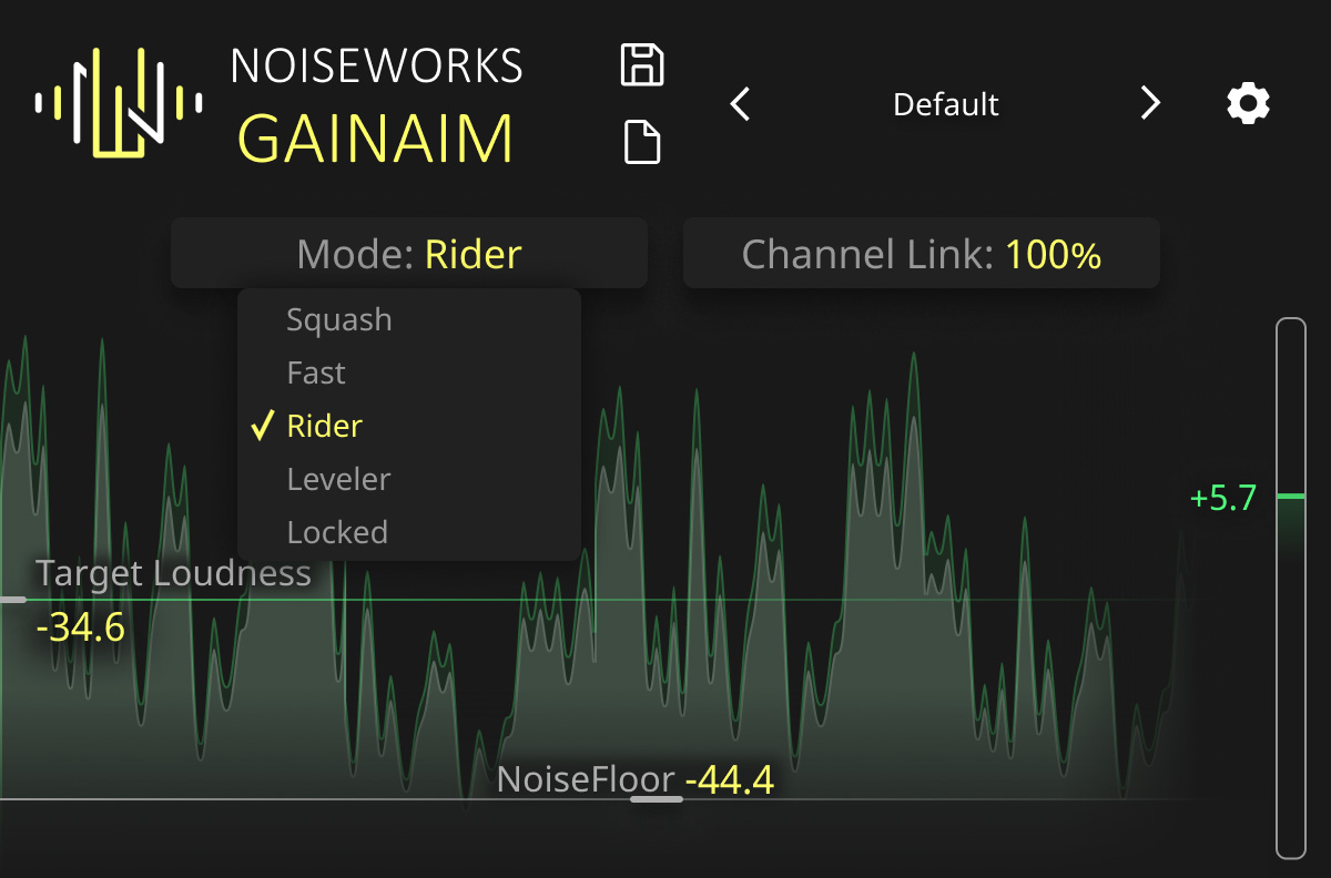 NoiseWorks GainAim