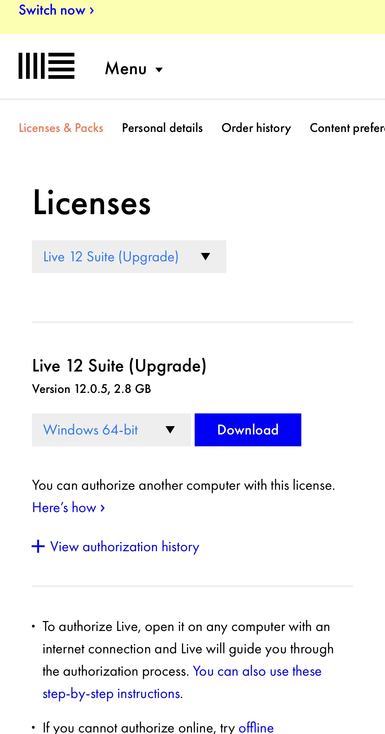 Ableton Live 12 Suite (Upgrade)
