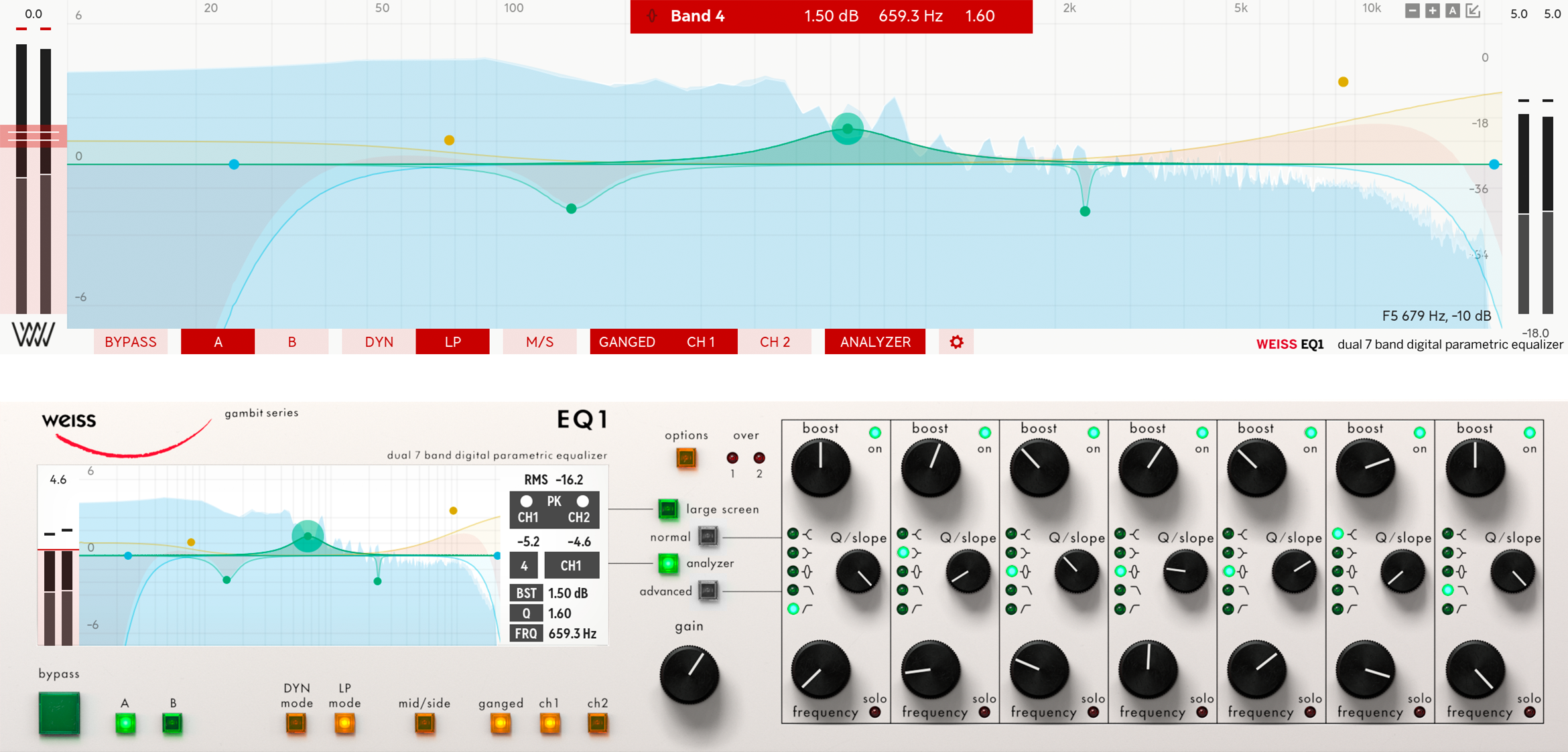 Softube Weiss EQ1 bundle EQ MP EQ1