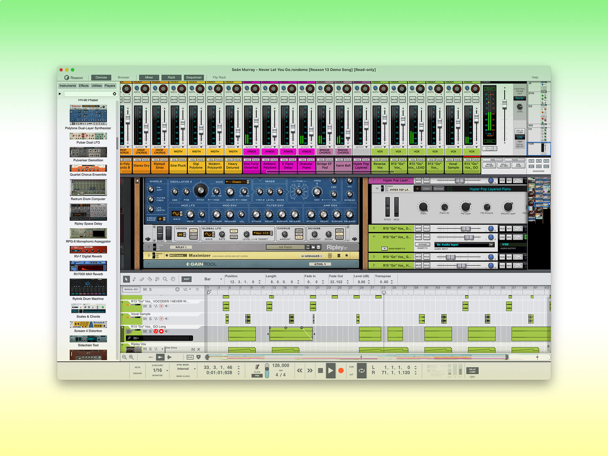 Propellerhead Reason 13