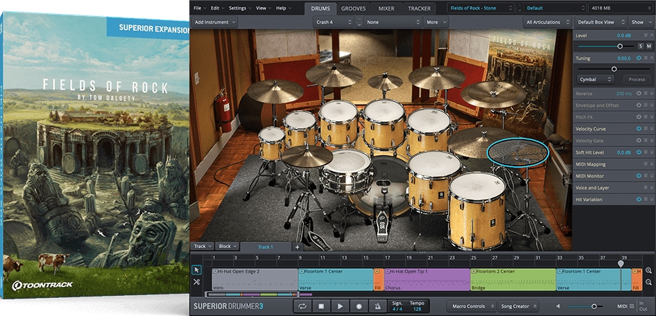 Toontrack Fields Of Rock SDX