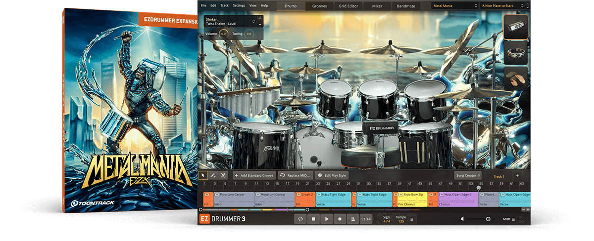 Toontrack Metal Mania EZX