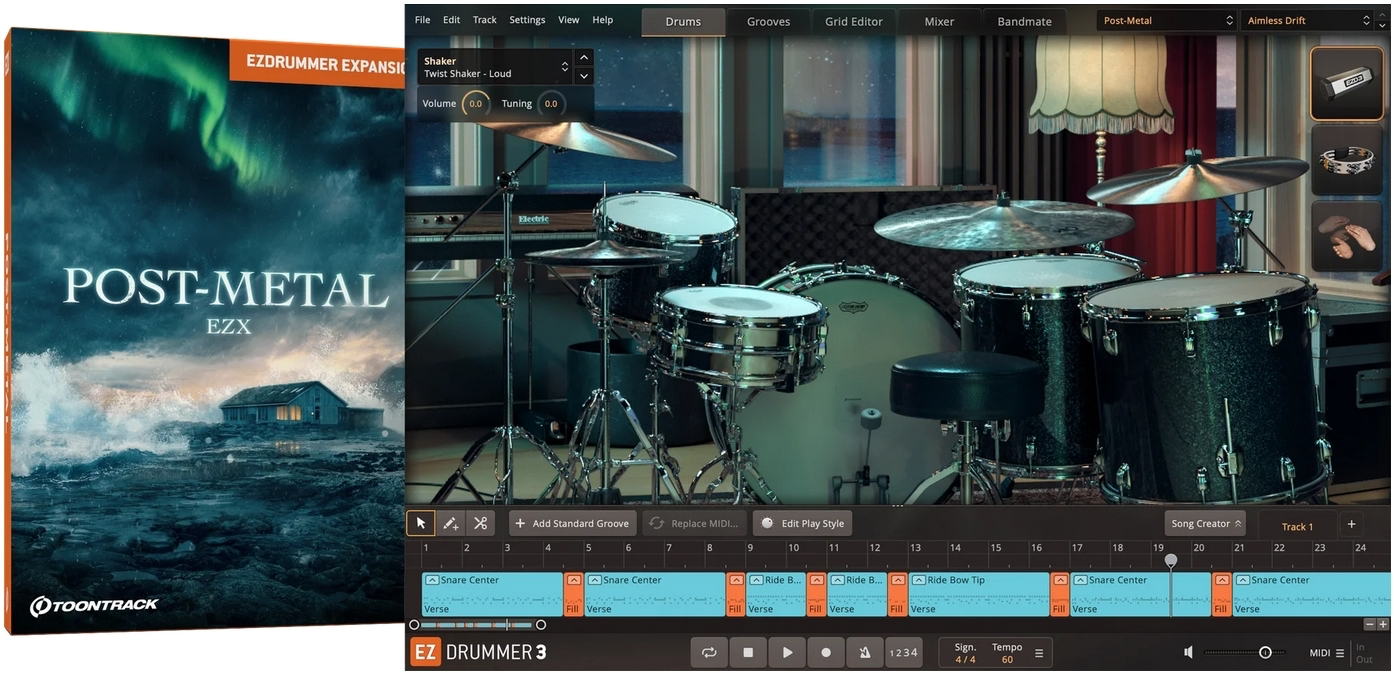Toontrack Post Metal EZX