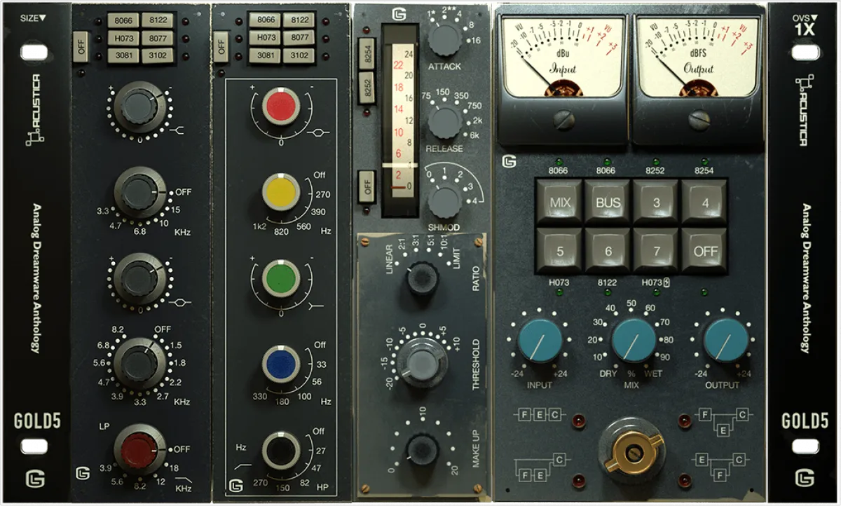 Acustica Audio Gold 5