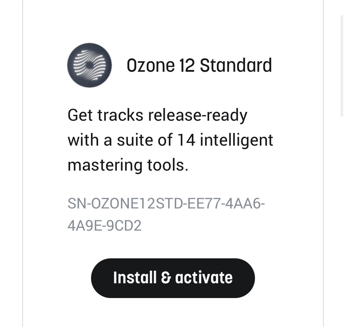 iZotope Ozone 12 Standard