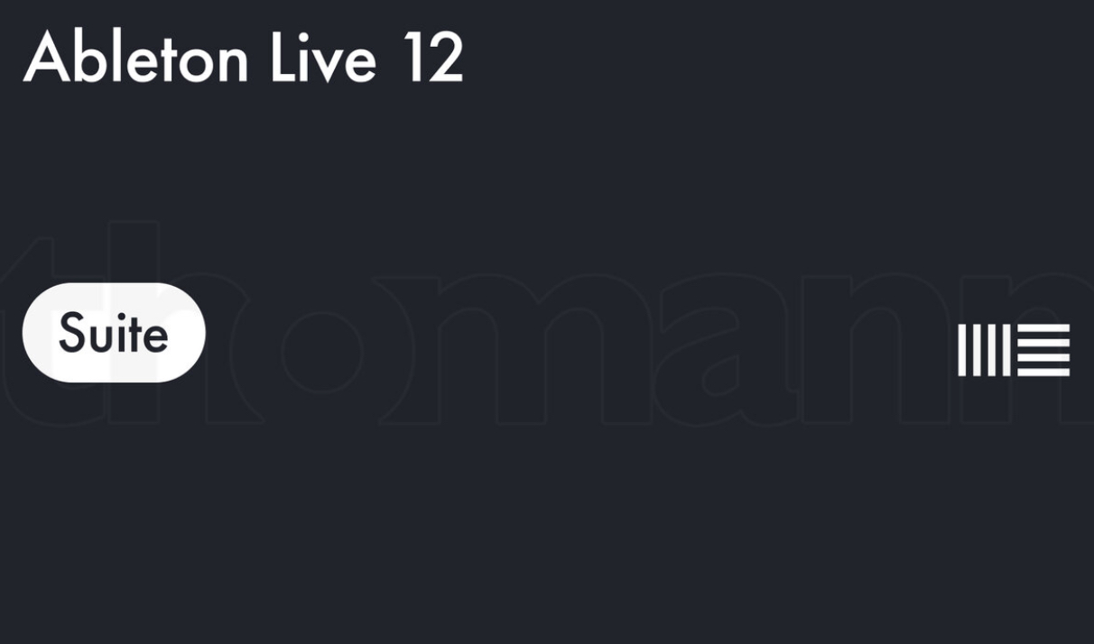 Ableton ABLETON LIVE 12 SUITE (FULL)