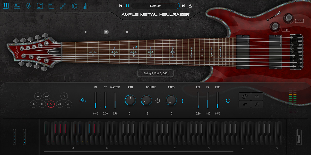 Ample Sound HellRazer 9 string