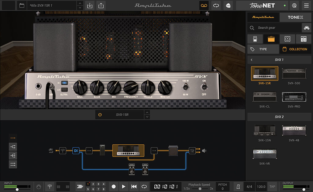 IK Multimedia AmpliTube SVX