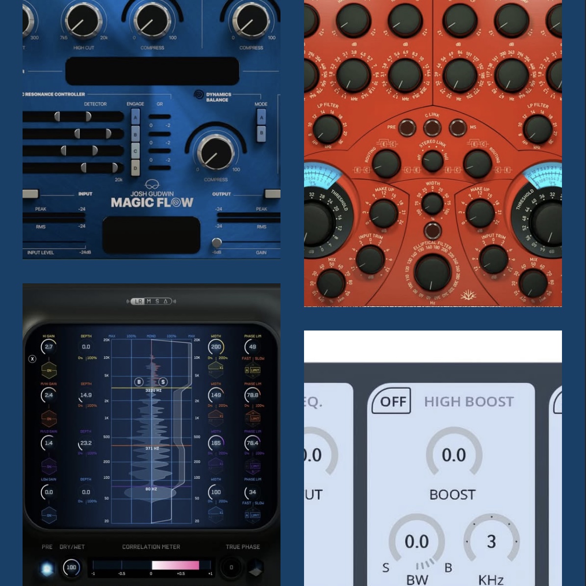 Acustica Audio Bundle Space Control Magic Flow Coral Pureteq