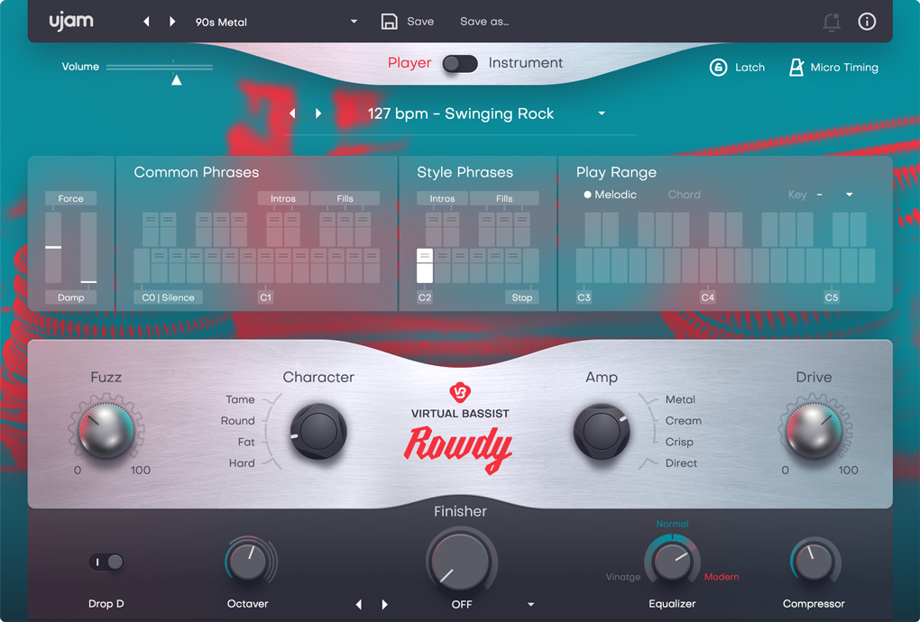 Ujam Rоwdy 2  Virtuаl Bassist