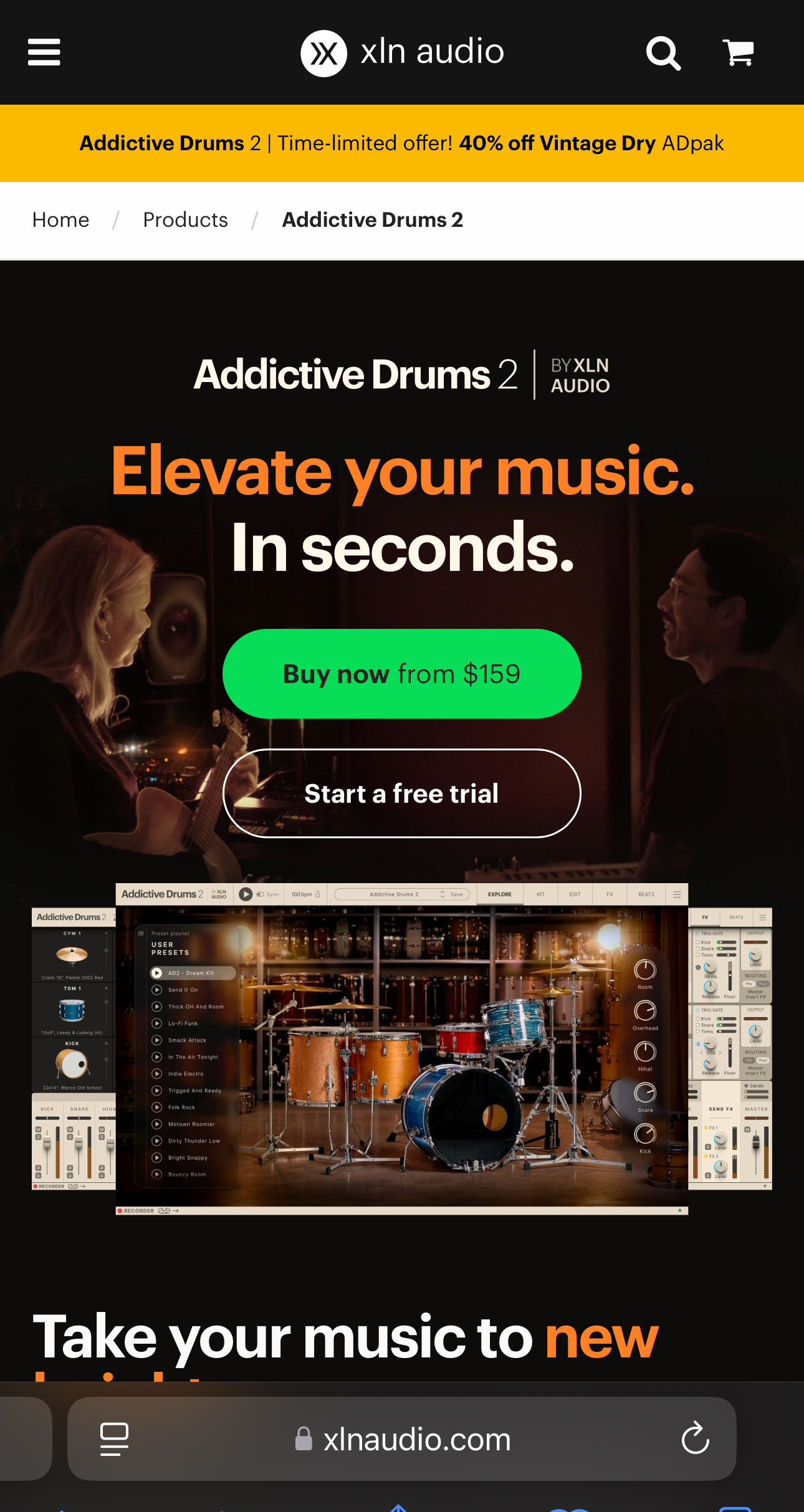 XLN Audio Addictive Drums 2