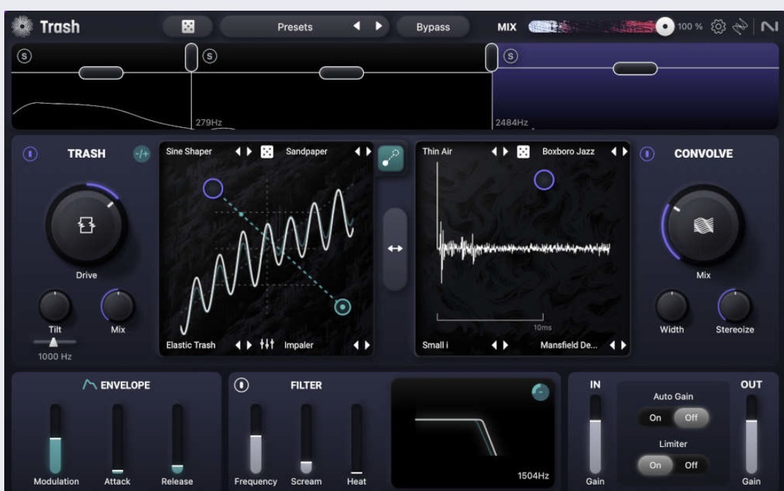 iZotope trash