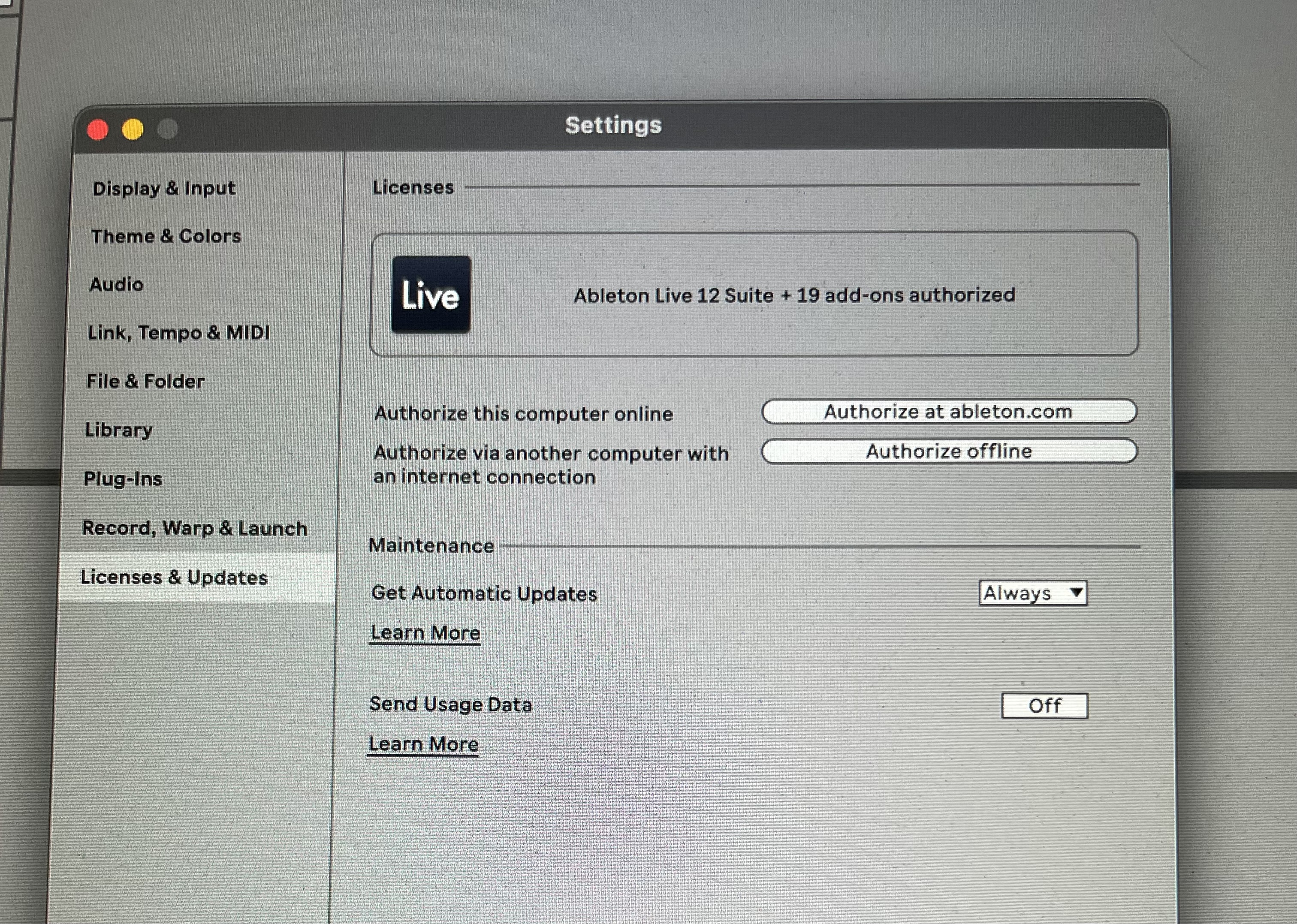Ableton Live 12 Suite