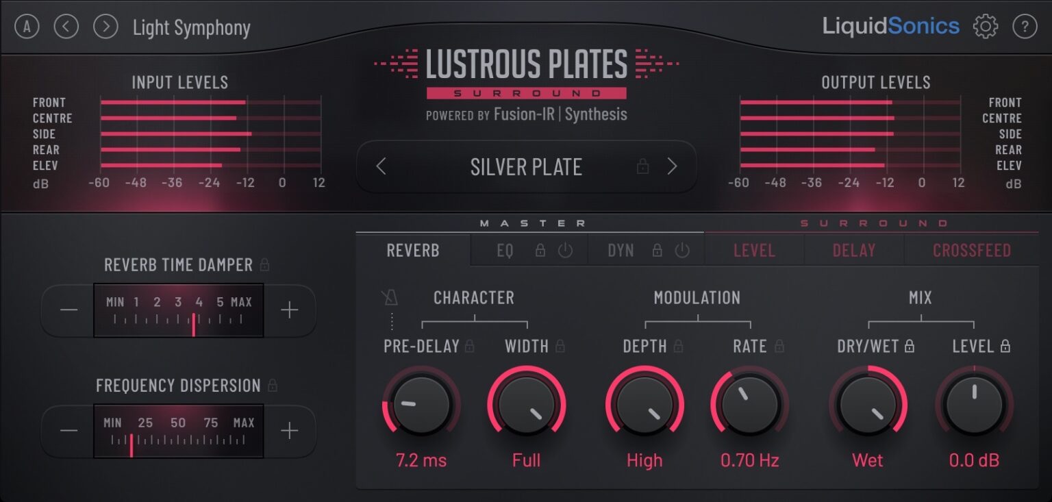 Liquidsonics Lustrous Plates Surround (AAX/AU/VST)