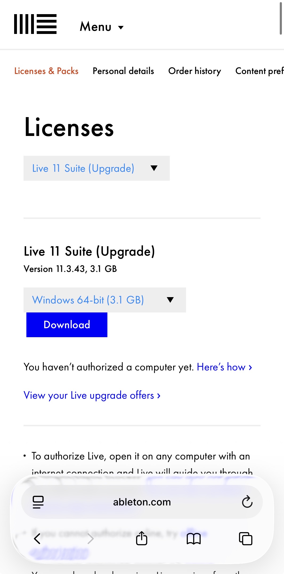 Ableton Live 11 Suite