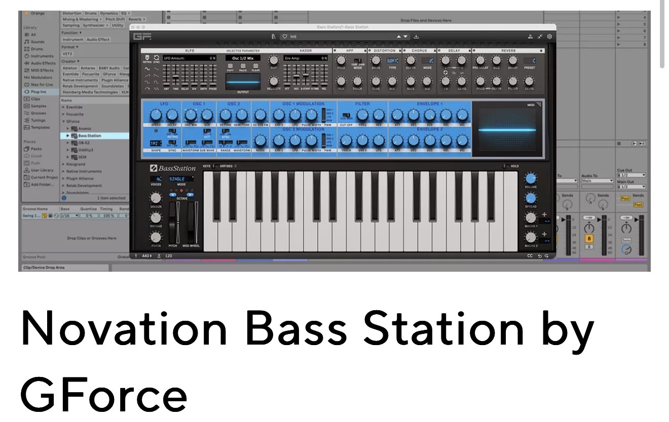 GForce Gforce Bass Station