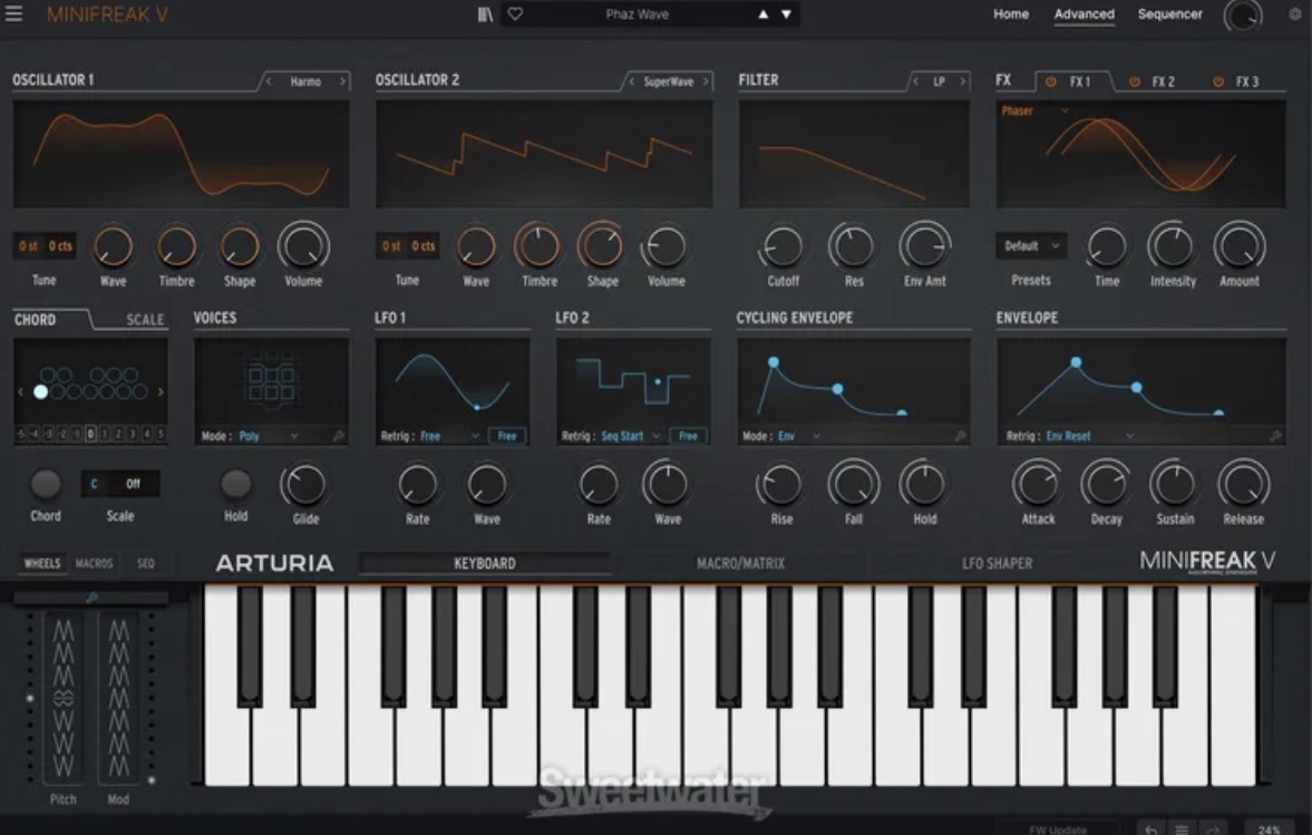 Arturia MiniFreak V plus sound pack