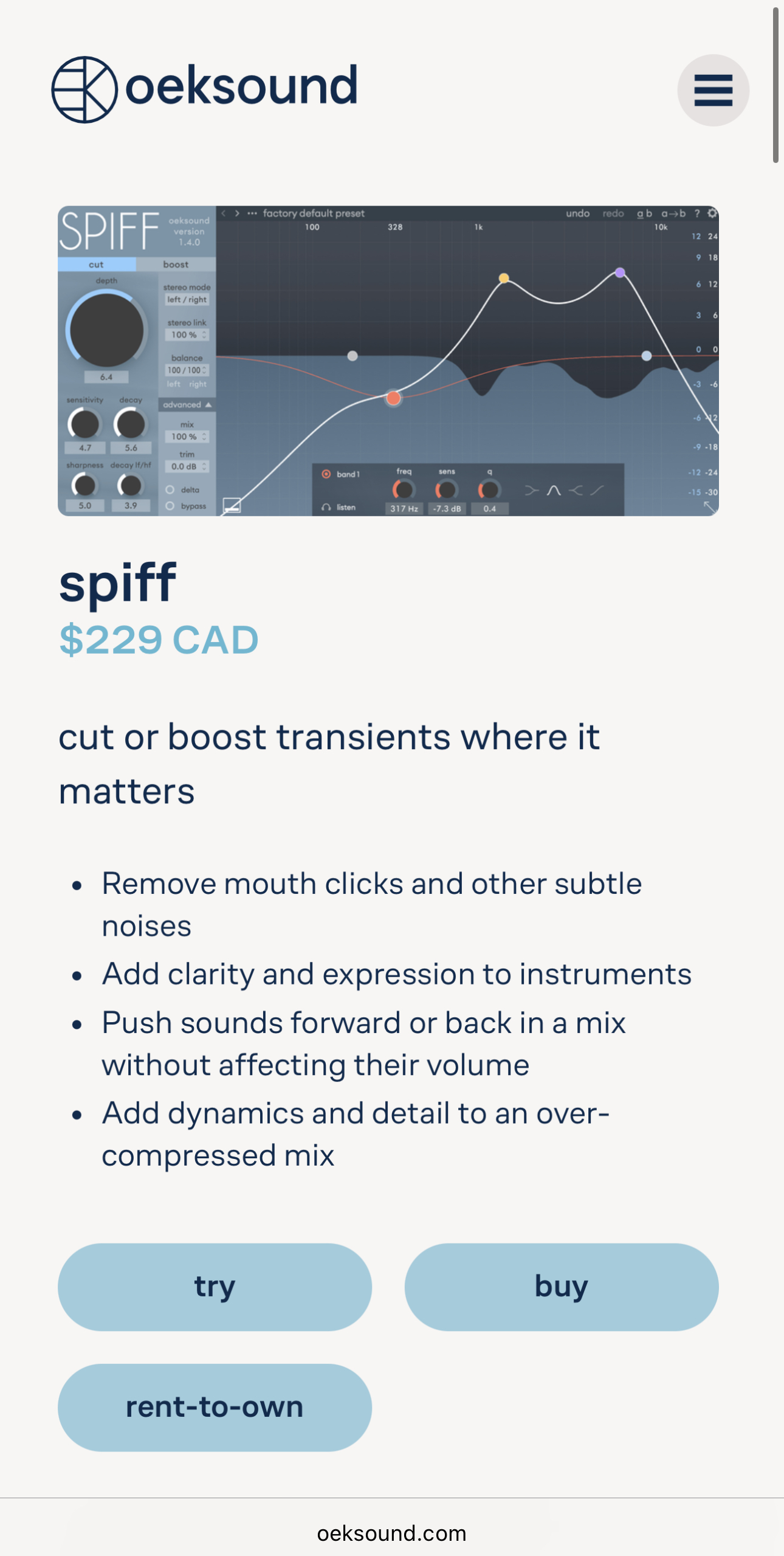 Oeksound Spiff