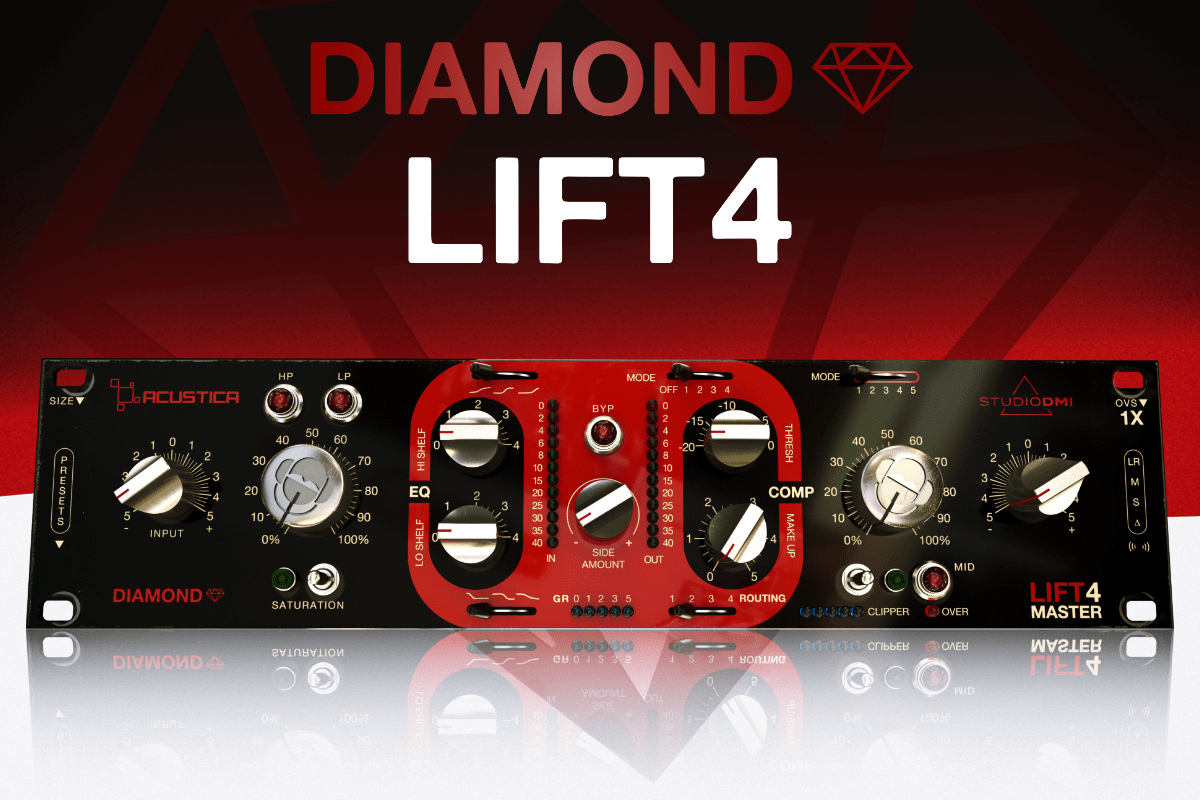 Acustica Audio Diamond Lift 4 (Channel Strip)