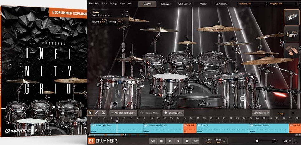 Toontrack Infinity  Grid EZX