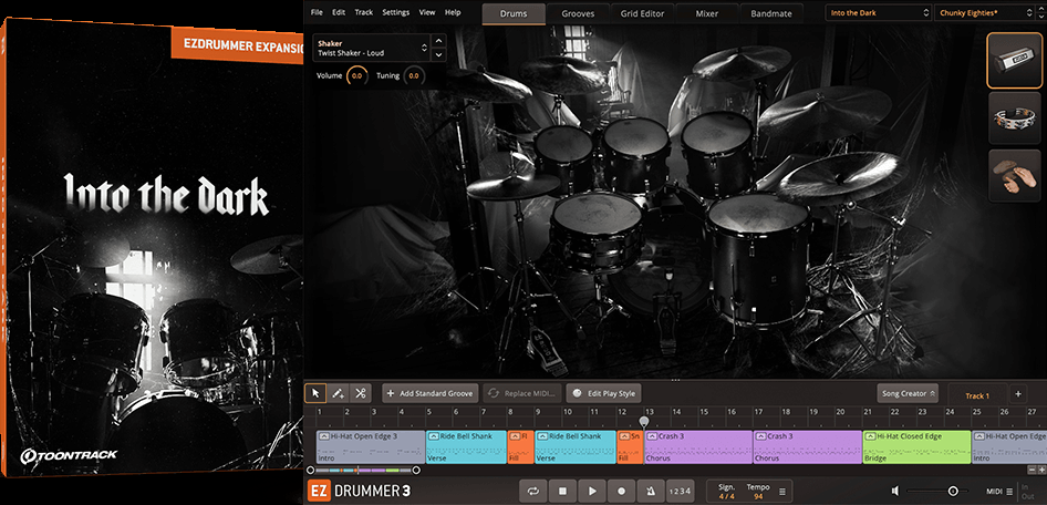 Toontrack Into the Dark EZX