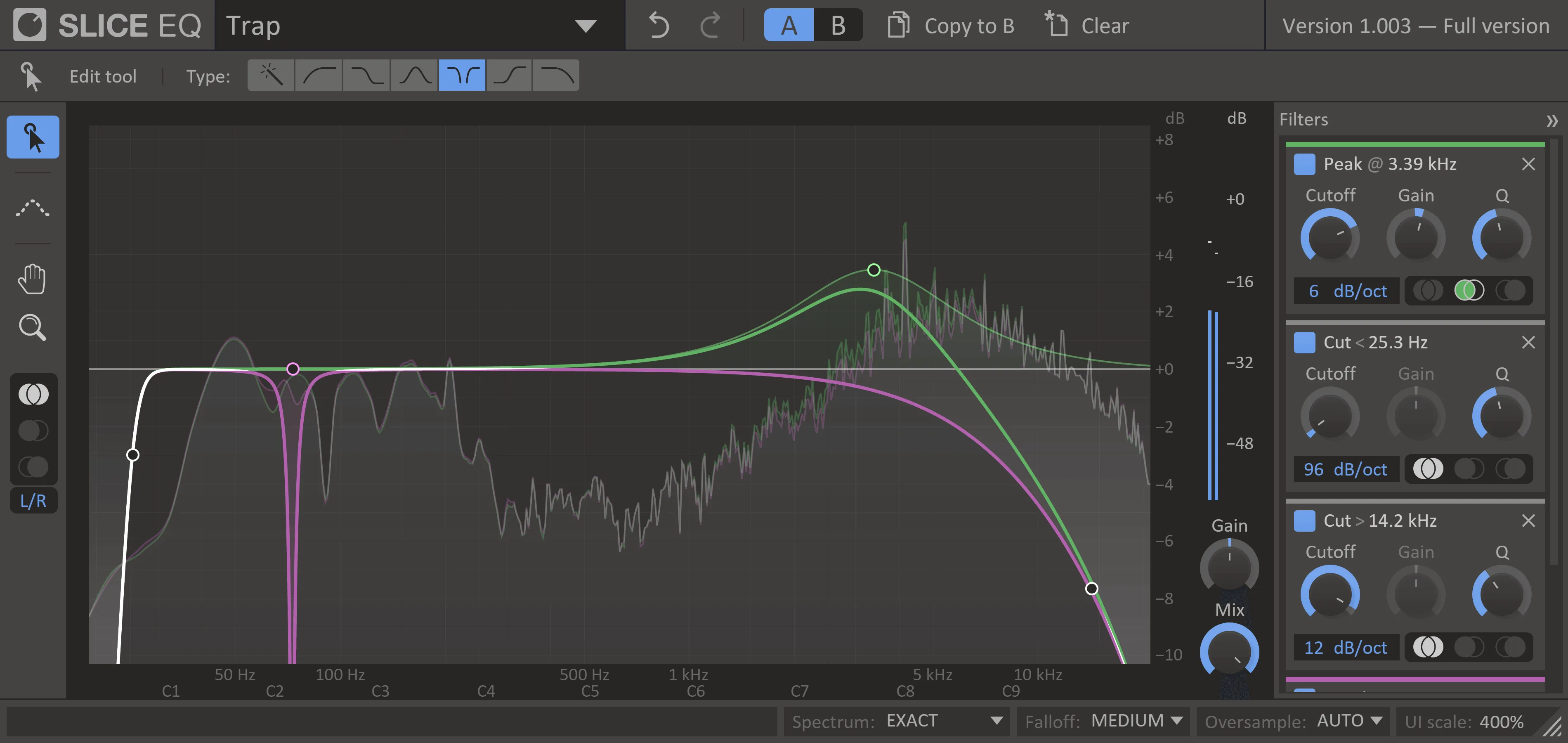 Kilohearts khs Slice EQ