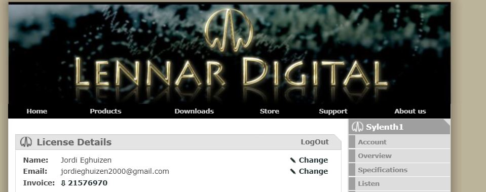 LennarDigital sylenth1 license, since i dont use it myself