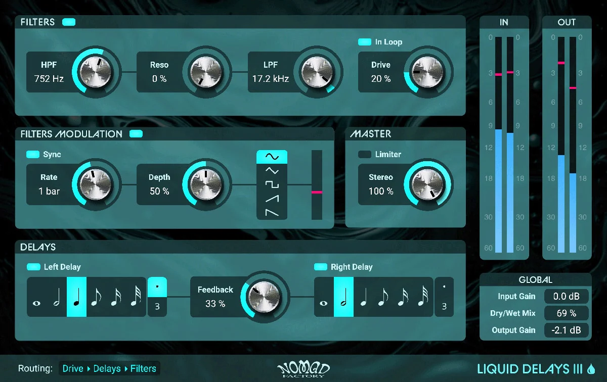 Nomad Factory Liquid Delays III