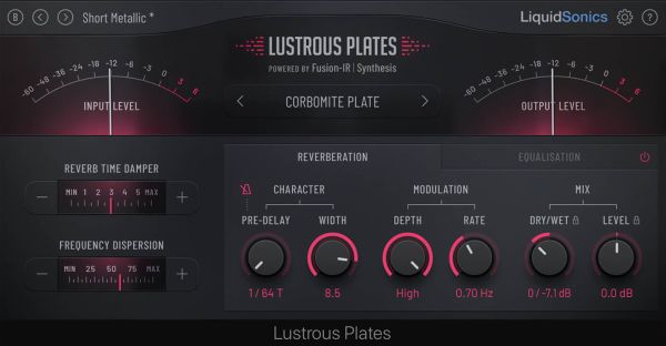 Liquidsonics Lustrous Plates (Plate Reverb)