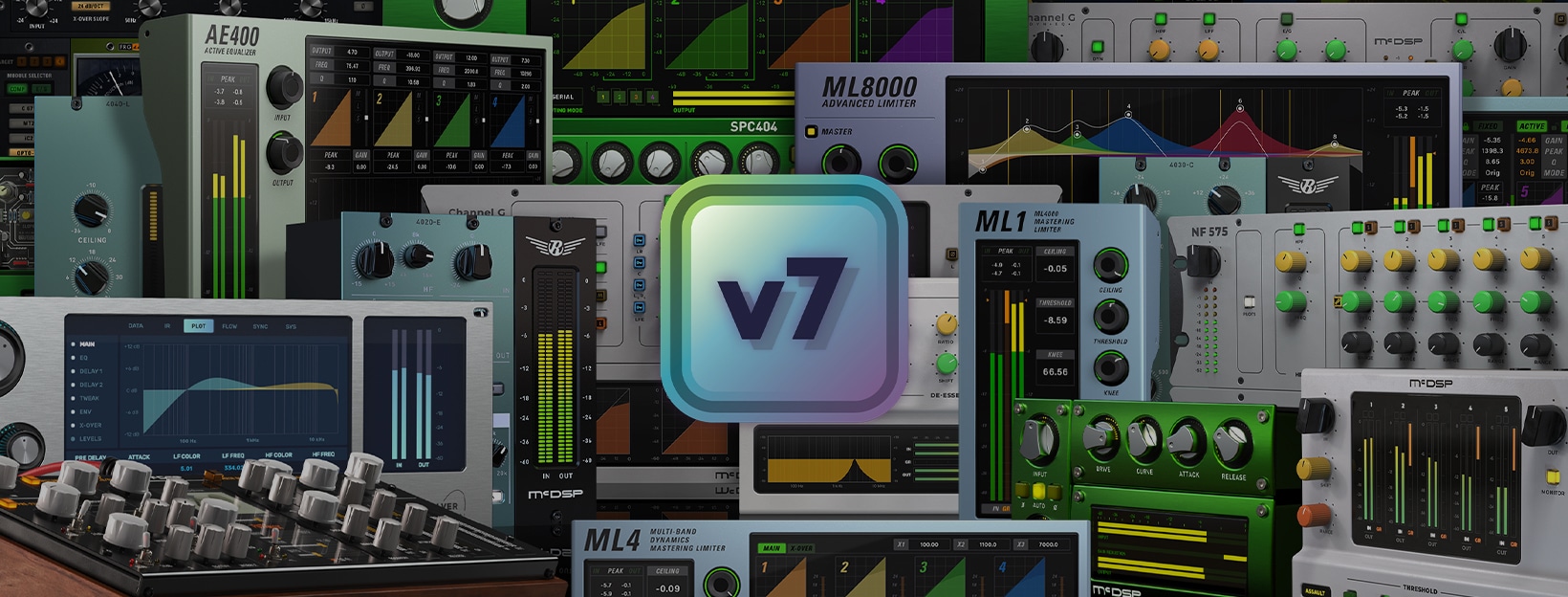 McDSP DE555/ML4000/FILTERBANK V7 Bundle