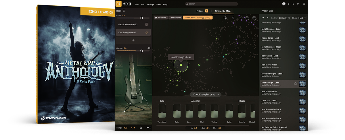 Toontrack EZmix Pack - Metal Amp Anthology