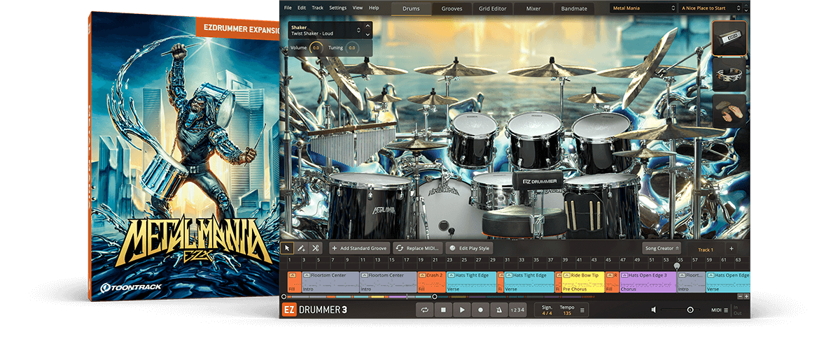 Toontrack EZX | Metal Mania