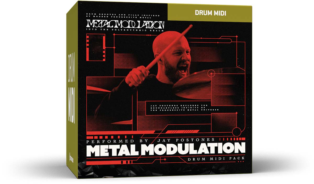 Toontrack Drum MIDI Pack - Metal Modulation