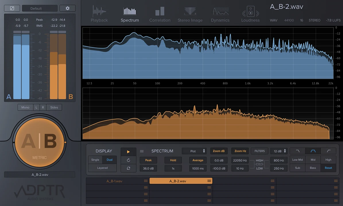 Plugin Alliance ADPTR AUDIO Metric AB