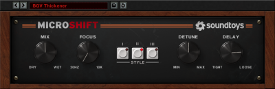 Soundtoys MicroShift