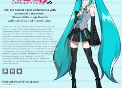 Yamaha Miku Hatsune VOCALOID 6 Voicebank