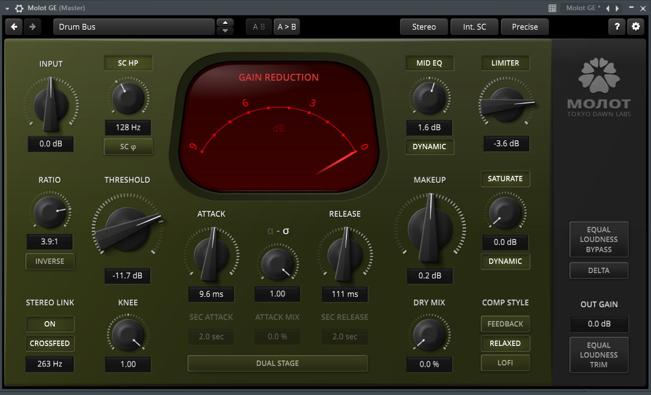 Tokyo Dawn Records TDR Molot GE