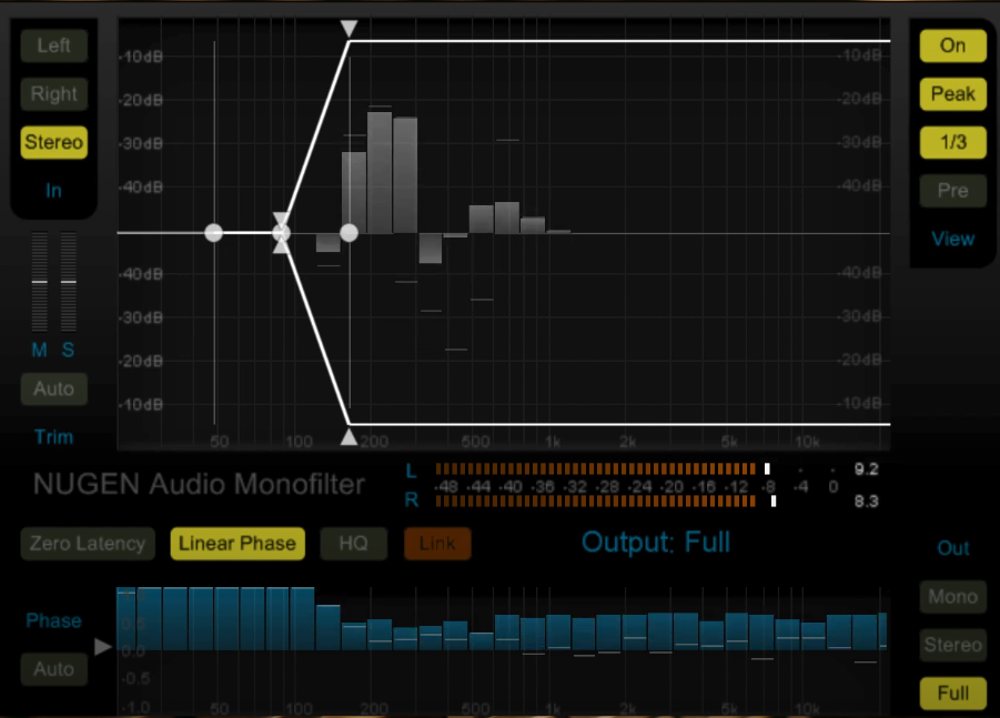 Nugen Audio Monofilter