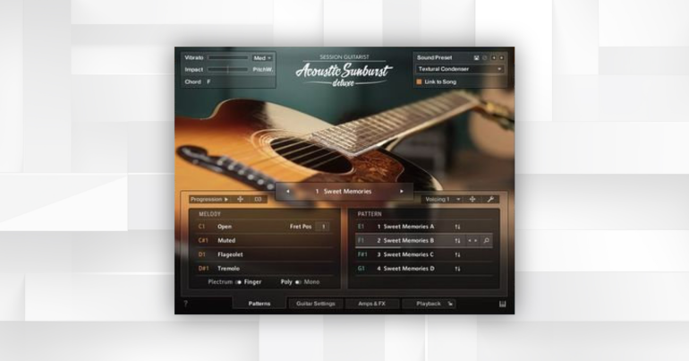 Native Instruments Acoustic Sunburst Deluxe